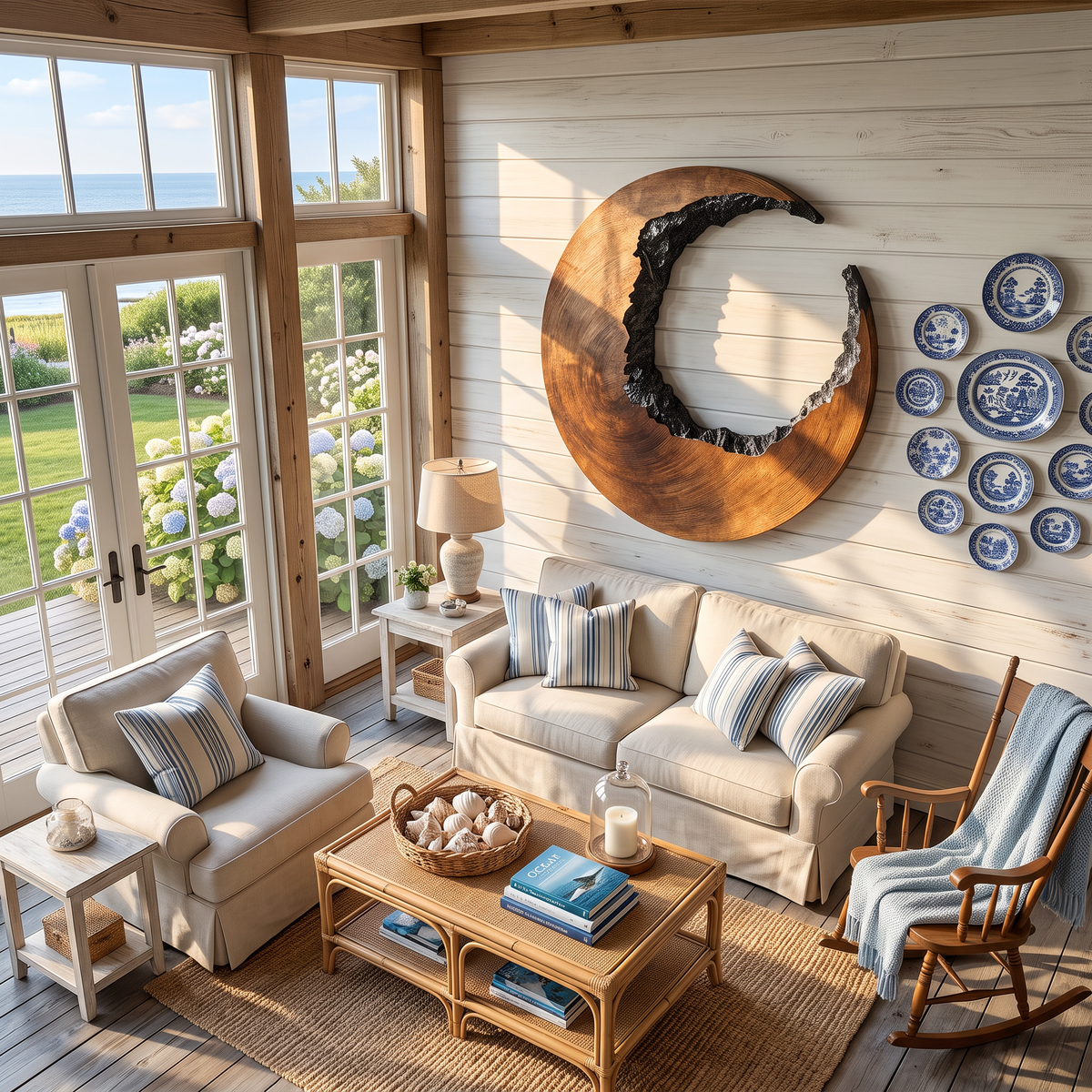 Mid Century 3D Wood Wall Art For Furniture Home Makeover