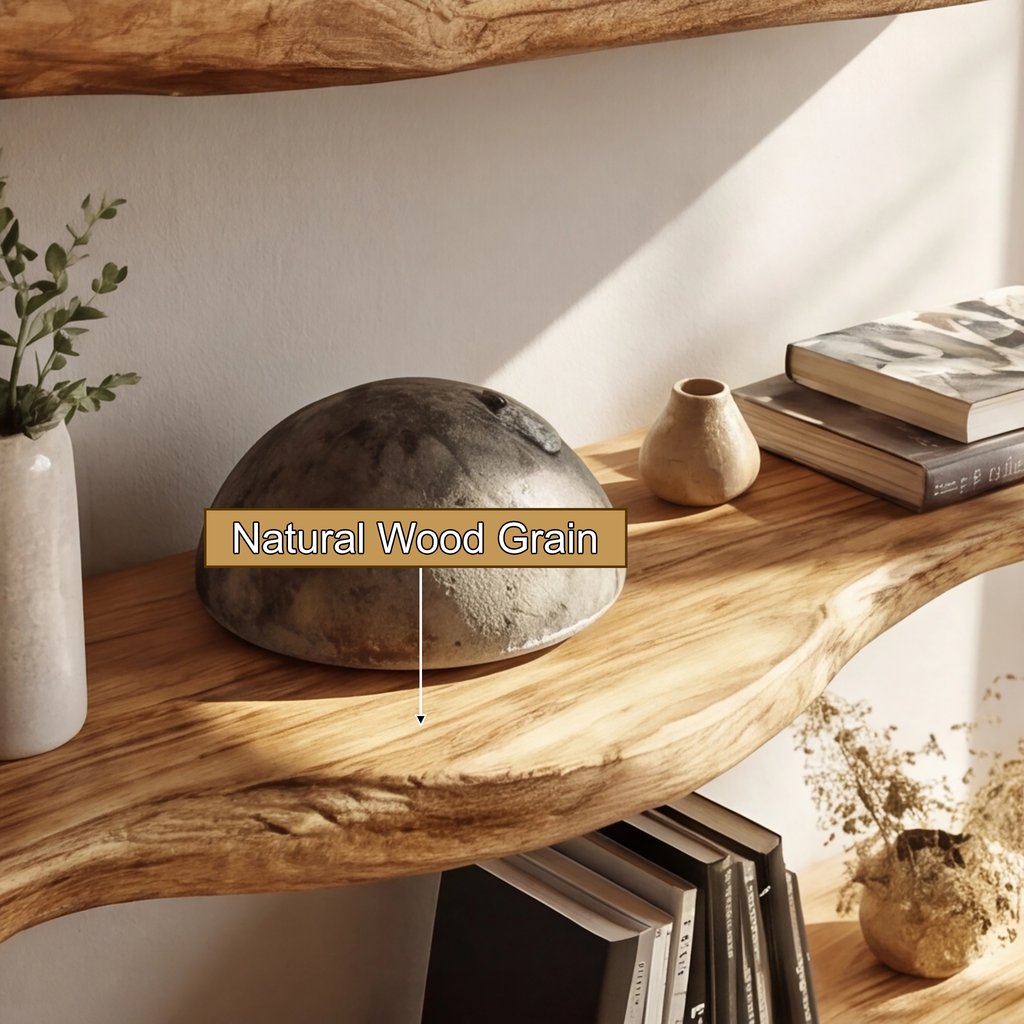 Arborealis Sculpted Solid Wood Tree Bookshelf