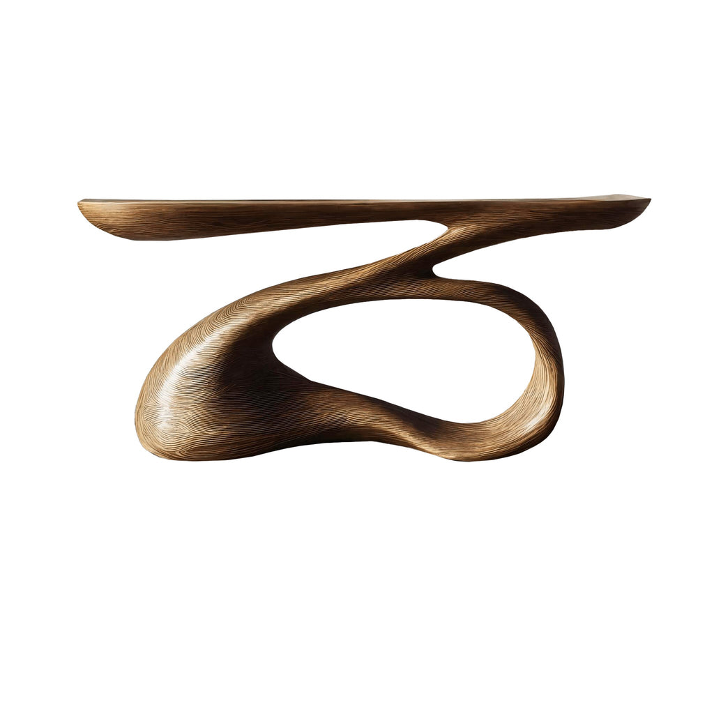Aurelin Drift Solid Wood Console Table