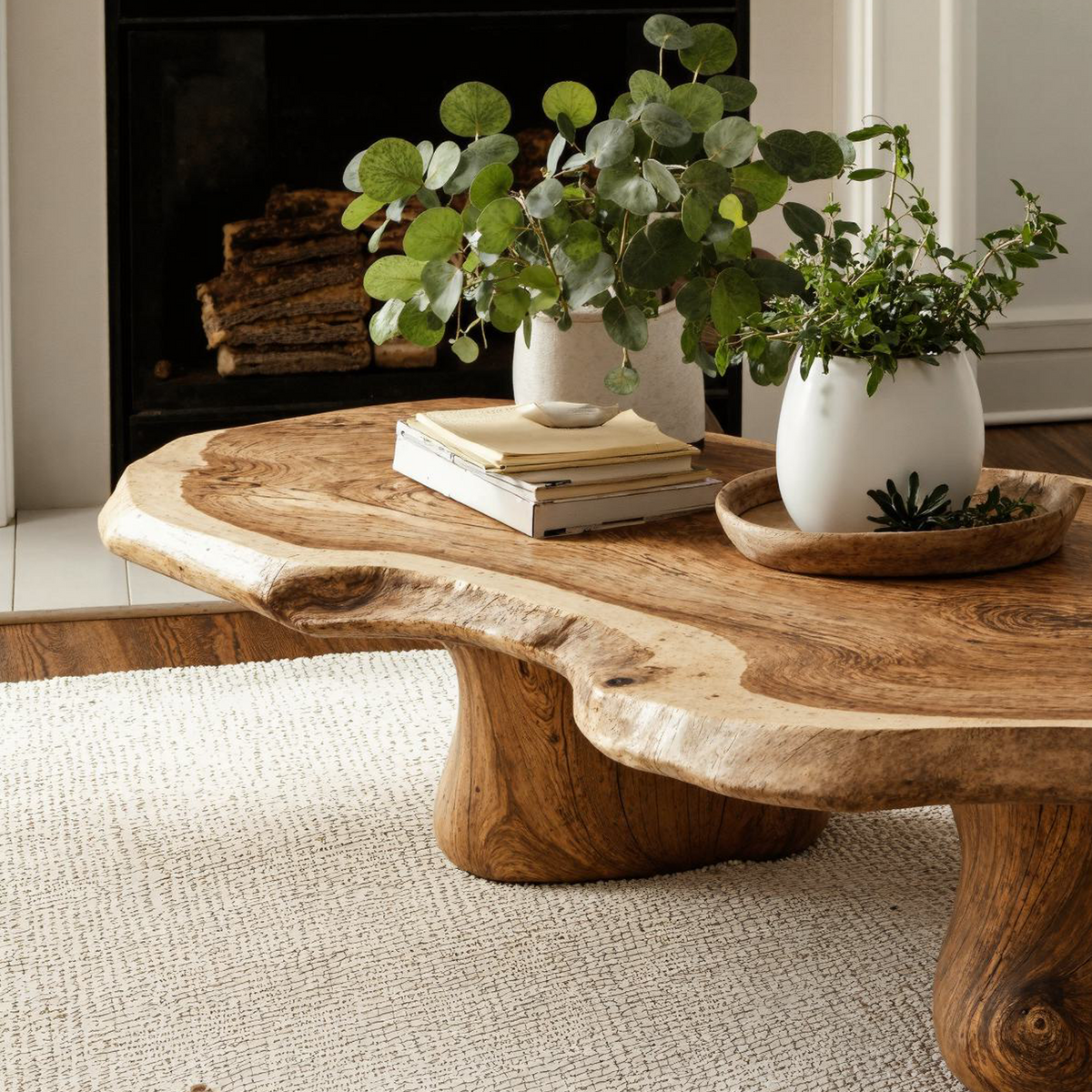Modern Wood Coffee Table